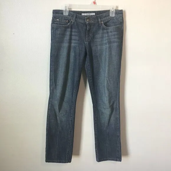 JOE'S JEANS Low Rise Y2K Straight Leg Cigarette Fit GiGi Wash Jeans Size 28