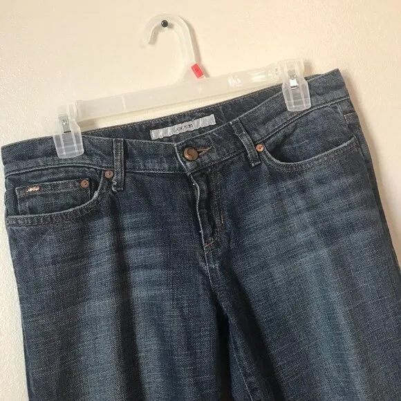 JOE'S JEANS Low Rise Y2K Straight Leg Cigarette Fit GiGi Wash Jeans Size 28
