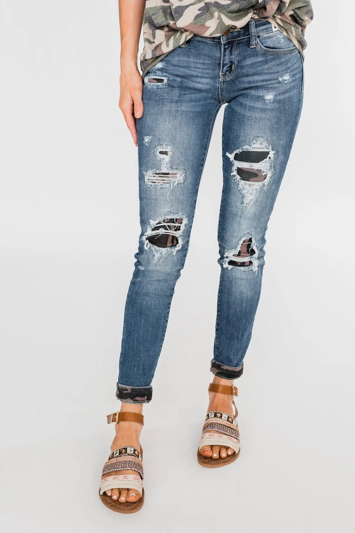 Judy Blue Jeans- Camo Patch