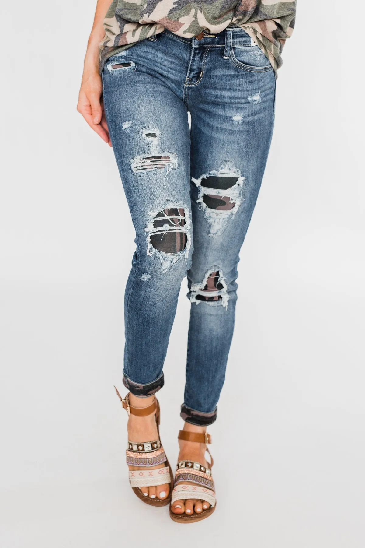Judy Blue Jeans- Camo Patch