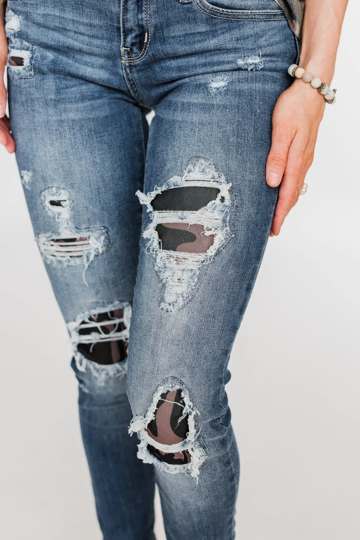 Judy Blue Jeans- Camo Patch