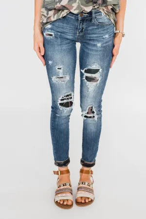 Judy Blue Jeans- Camo Patch