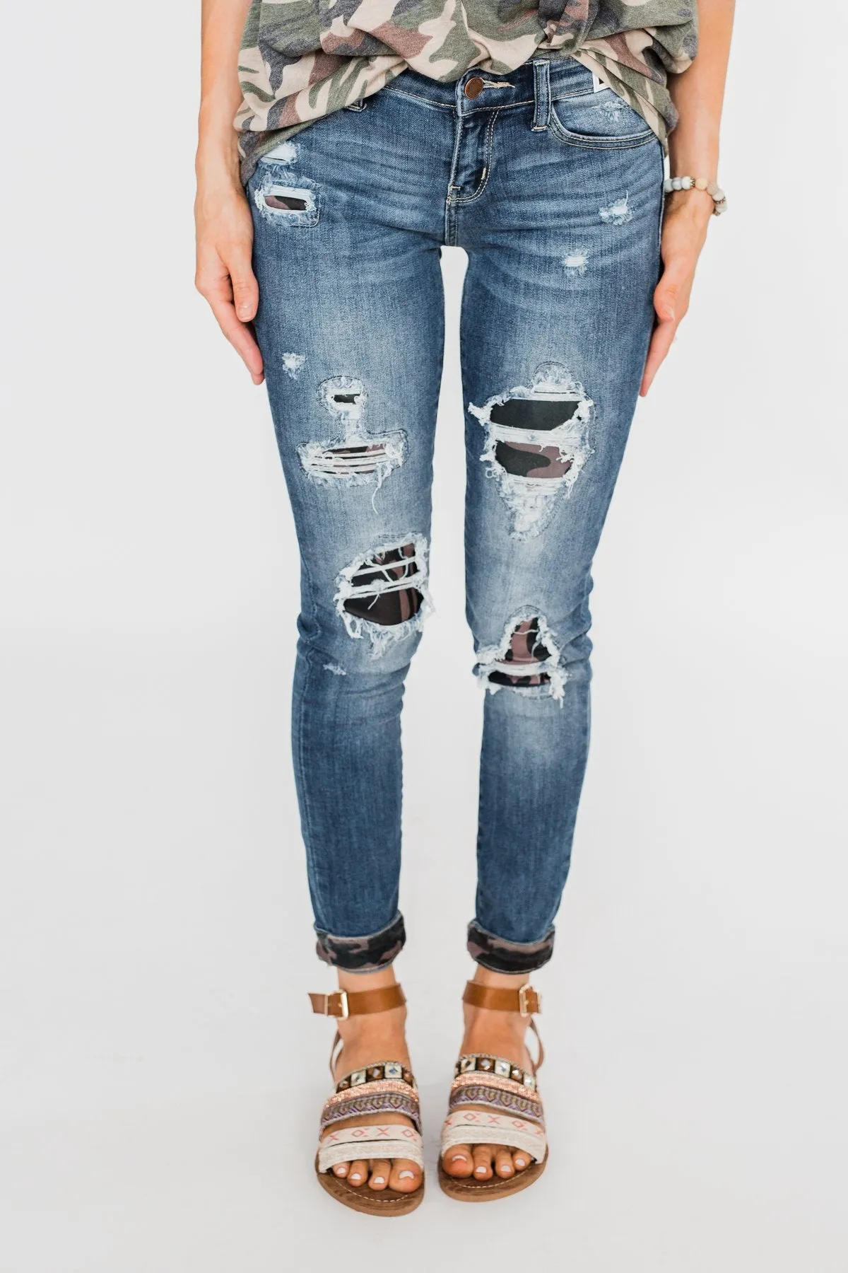 Judy Blue Jeans- Camo Patch