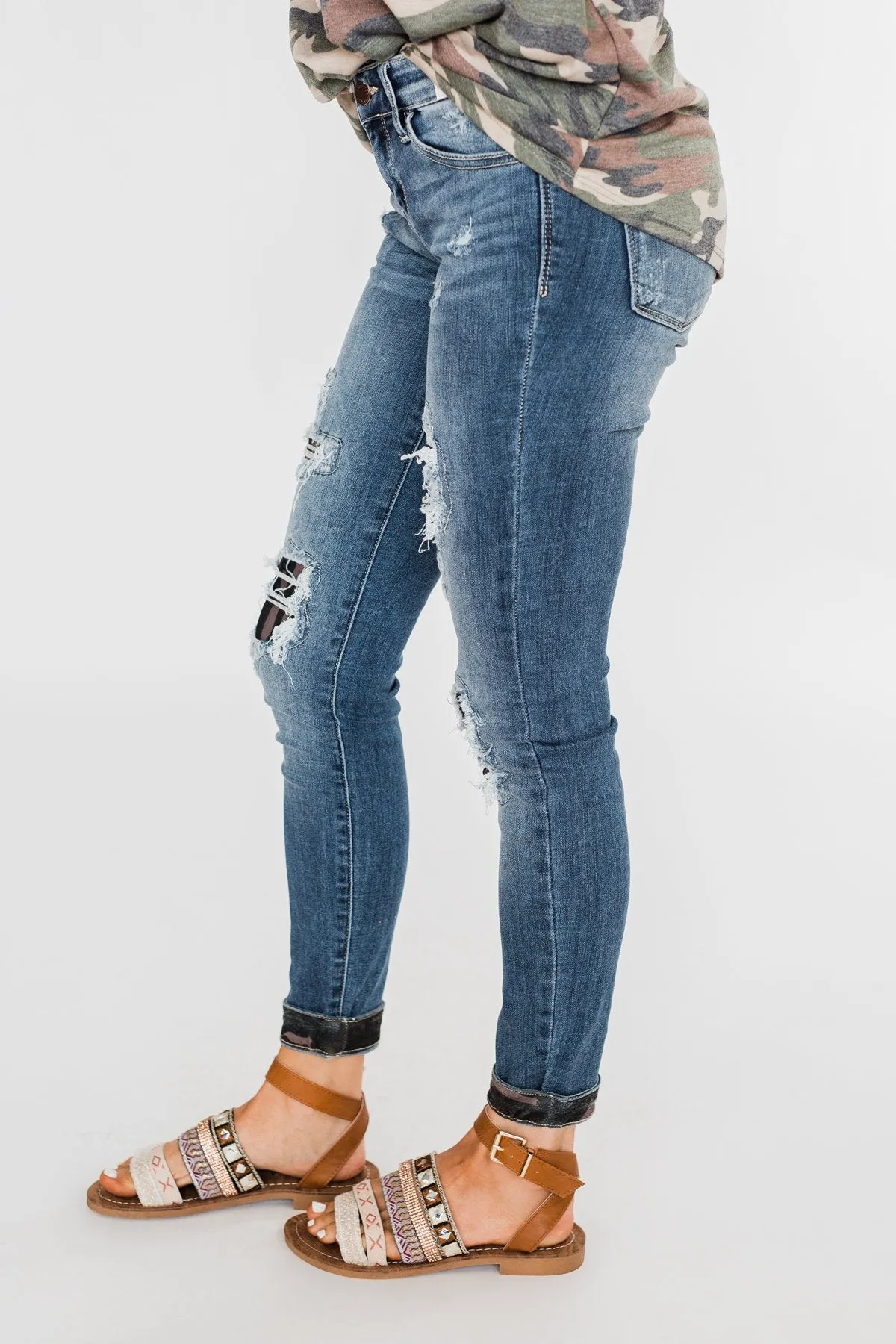 Judy Blue Jeans- Camo Patch