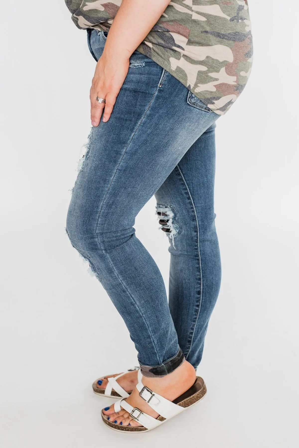 Judy Blue Jeans- Camo Patch
