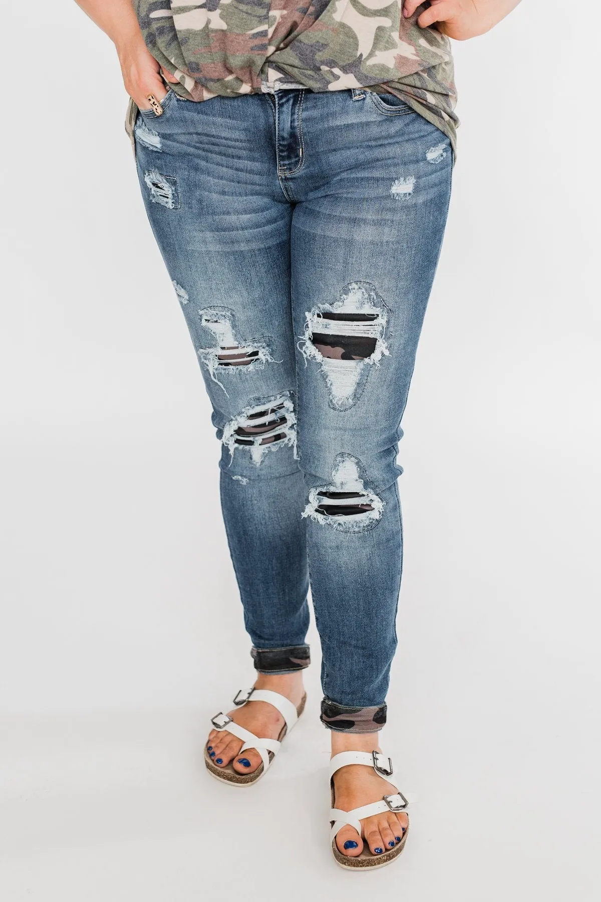 Judy Blue Jeans- Camo Patch