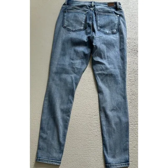 Judy Blue Skinny Fit Style Blue Denim Washed Jeans Size 13 / 31
