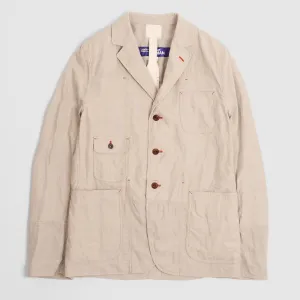 Junya Watanabe Man Reversible Four Pocket Linen Blazer Jacket