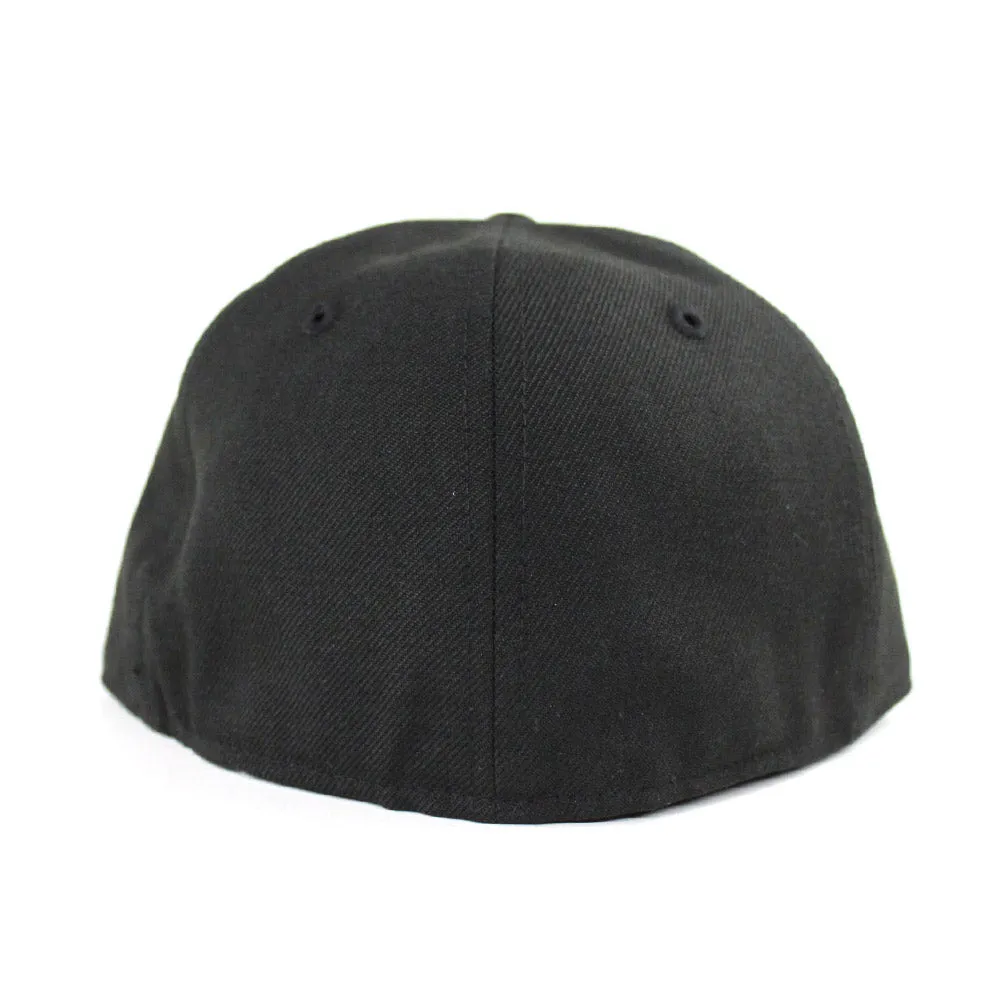 Kalifornia New Era Fitted 59FIFTY Hat (Black Green Under Brim)