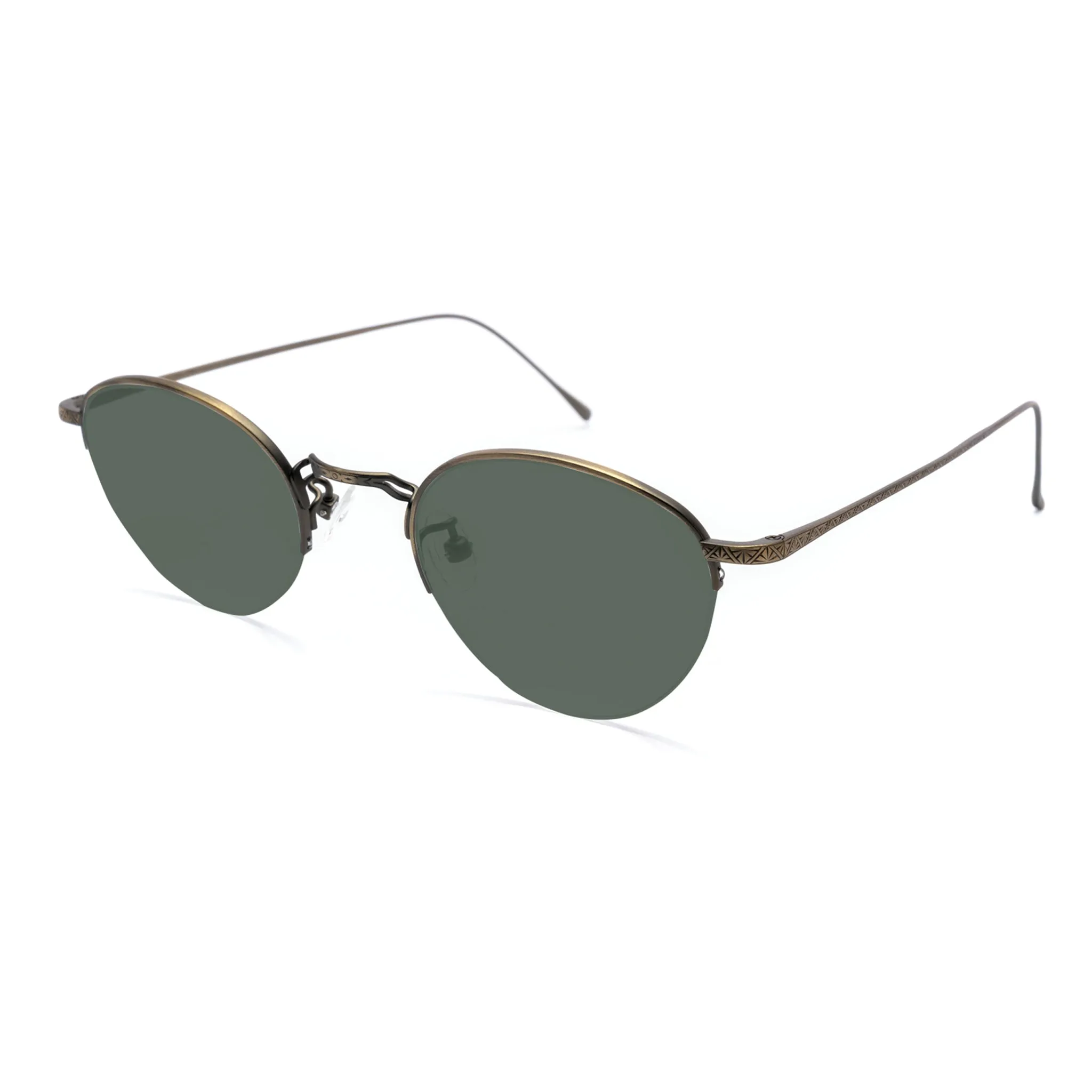 L&F &6 | Progressive Prescription Sunglasses | Antique Gold