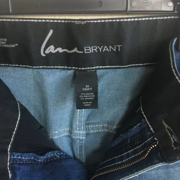 Lane Bryant Medium Wash Straight Leg Fit Jeans 26