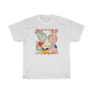 Late Night Bunny tee