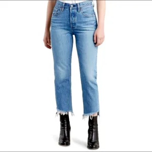 Levis 501 Step Hem Jeans