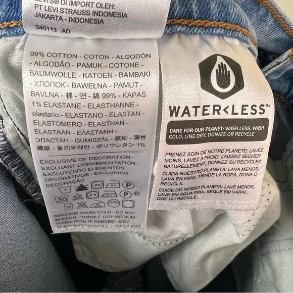 Levi's Wedgie Icon Fit Jeans in Bright Side 25