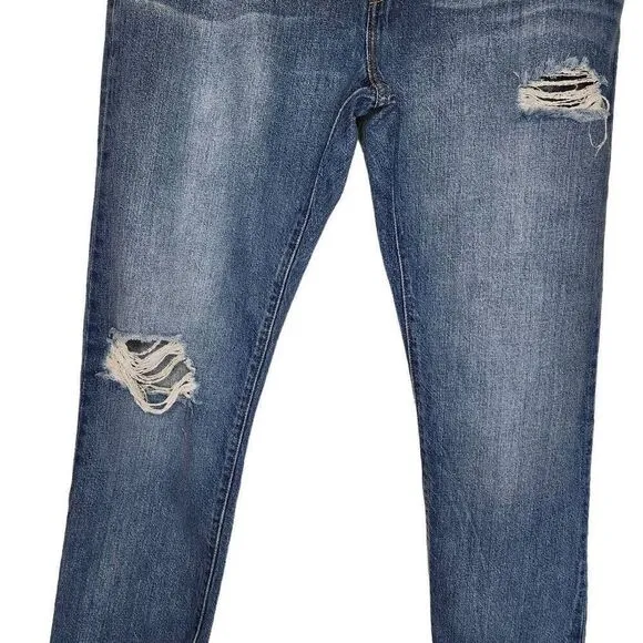 Levi's Women Jeans, Levi's 501 CT Button Fly Straight Leg Tapered Jeans, Sz W32