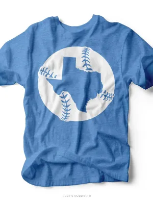 Lone Star Baseball I Game Day T-Shirt | Ruby’s Rubbish®