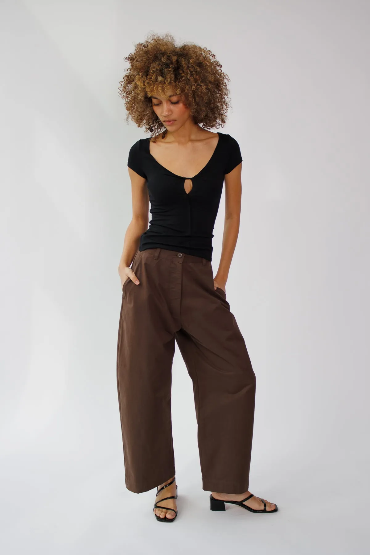 Loose Barrel Pant