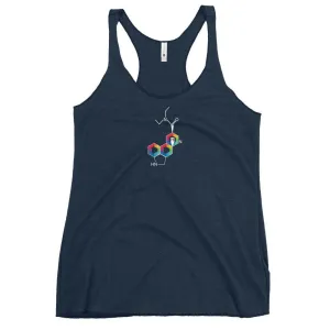LSD Molecule | Women's Racerback Tank | LSD Top | LSD Tank | Hallucinations