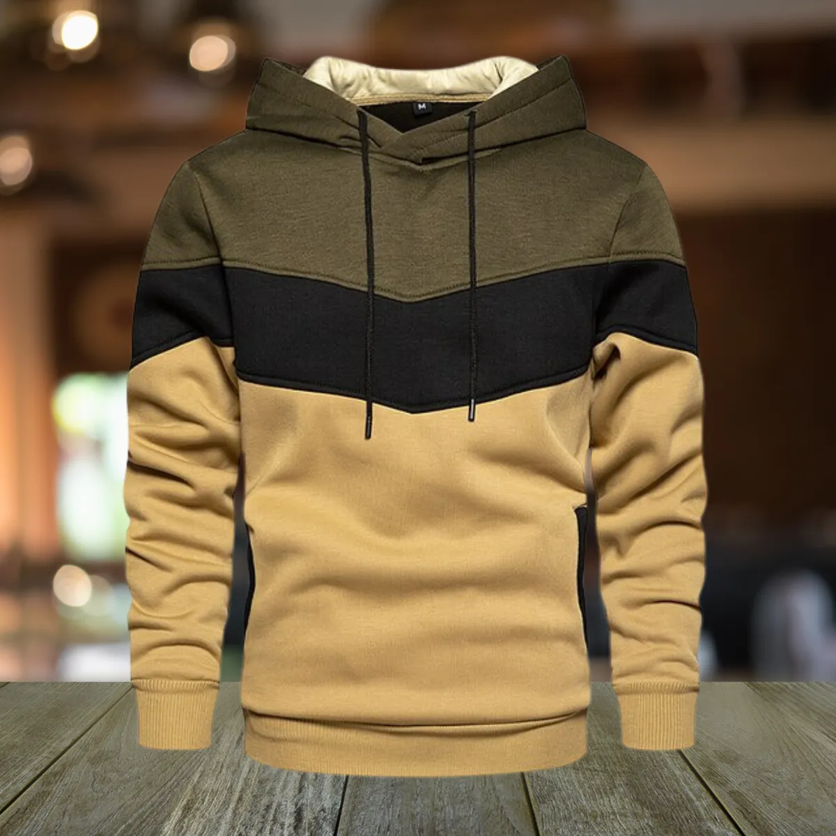 Lucio – Casual Loose Fleece Hoodie for men