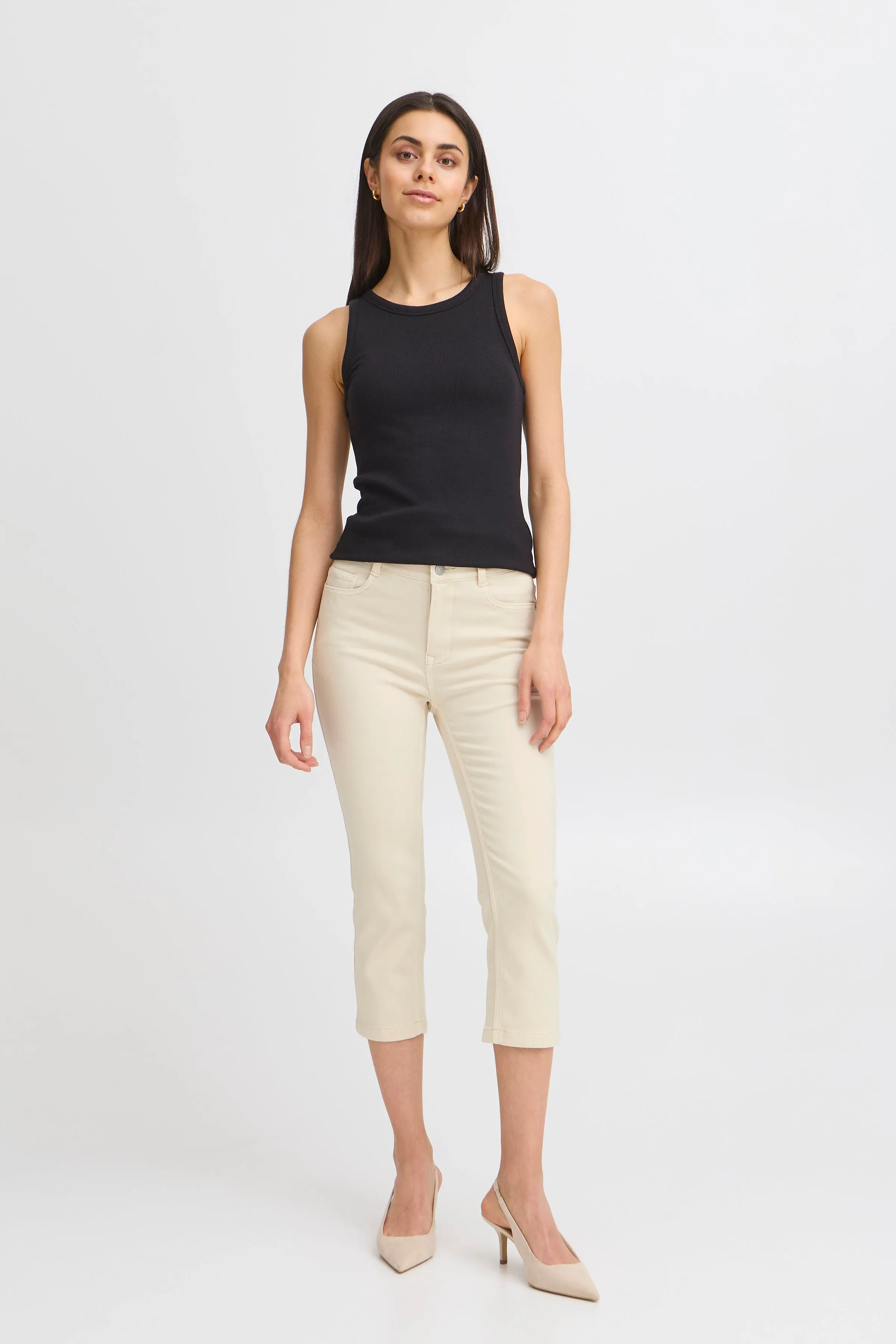 Luxe Elli Cropped Jean | Moonbeam