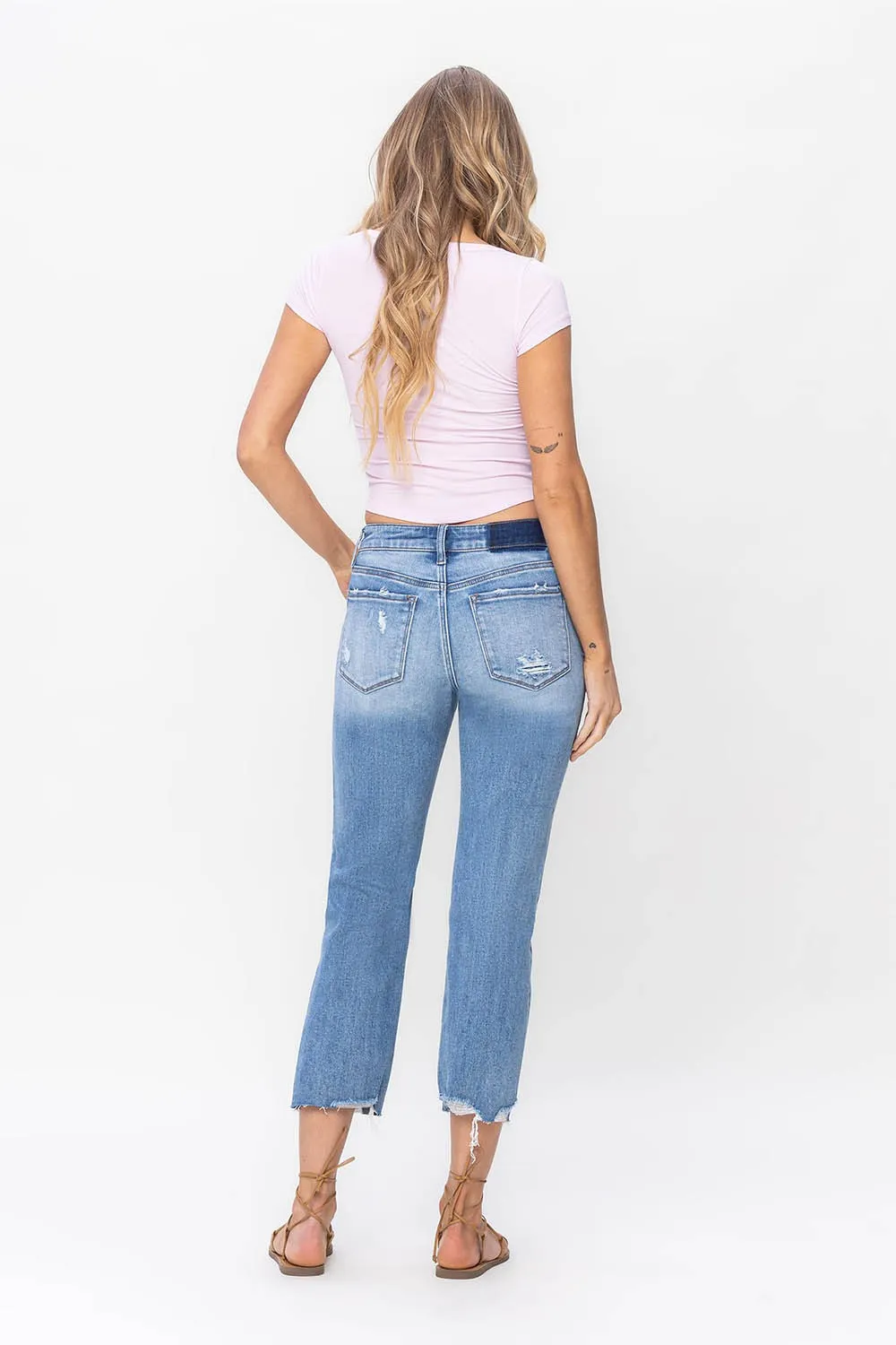 Madalyn MR Crop Straight