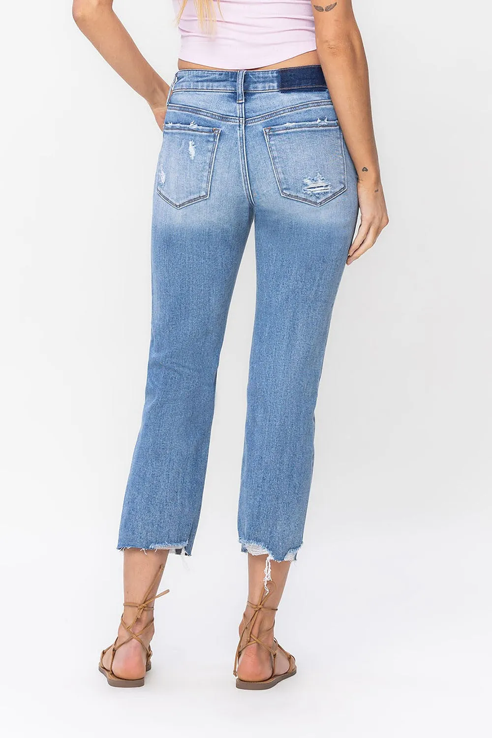 Madalyn MR Crop Straight