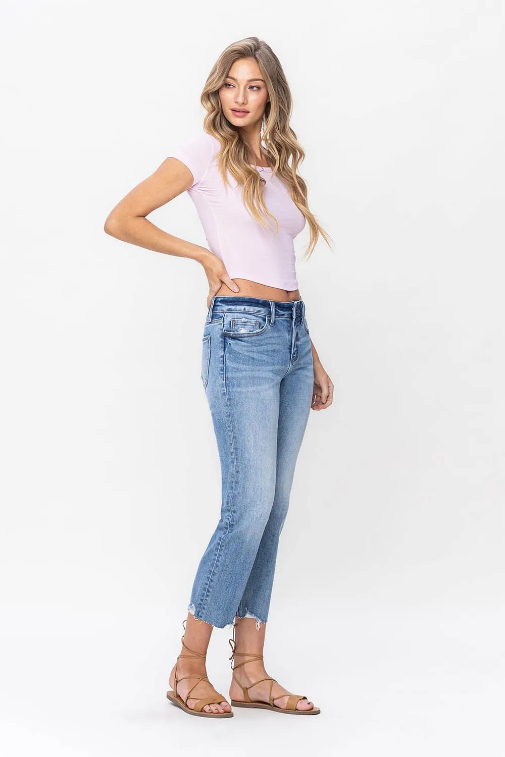 Madalyn MR Crop Straight