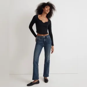 Madewell Kick Out Crop Jeans in Arlen Wash Size 26 NWT