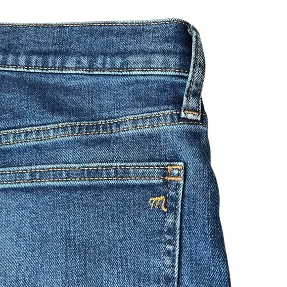 Madewell Kick Out Crop Jeans in Brinton Wash Size 27 NWT