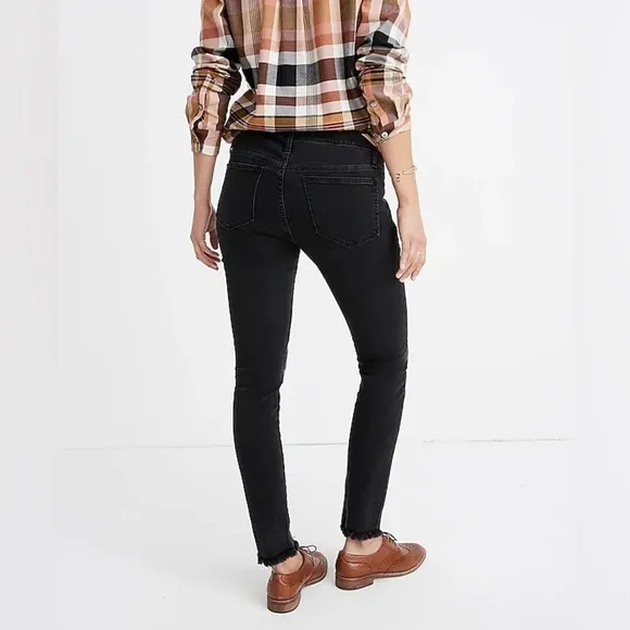Madewell Maternity Side-Panel Skinny Jeans in Berkeley Wash: Adjustable Edition