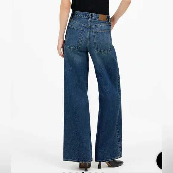 Madewell Super Wide-leg Jeans size 25 fit 26”