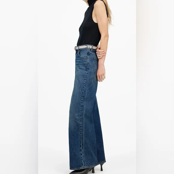 Madewell Super Wide-leg Jeans size 25 fit 26”
