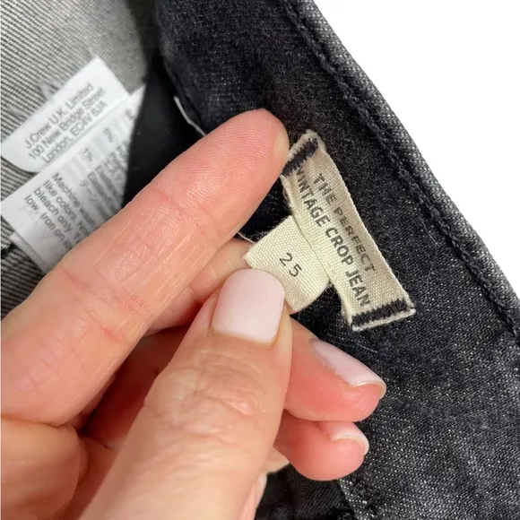 Madewell | The Perfect Vintage Crop Jean in Sumner Wash 25