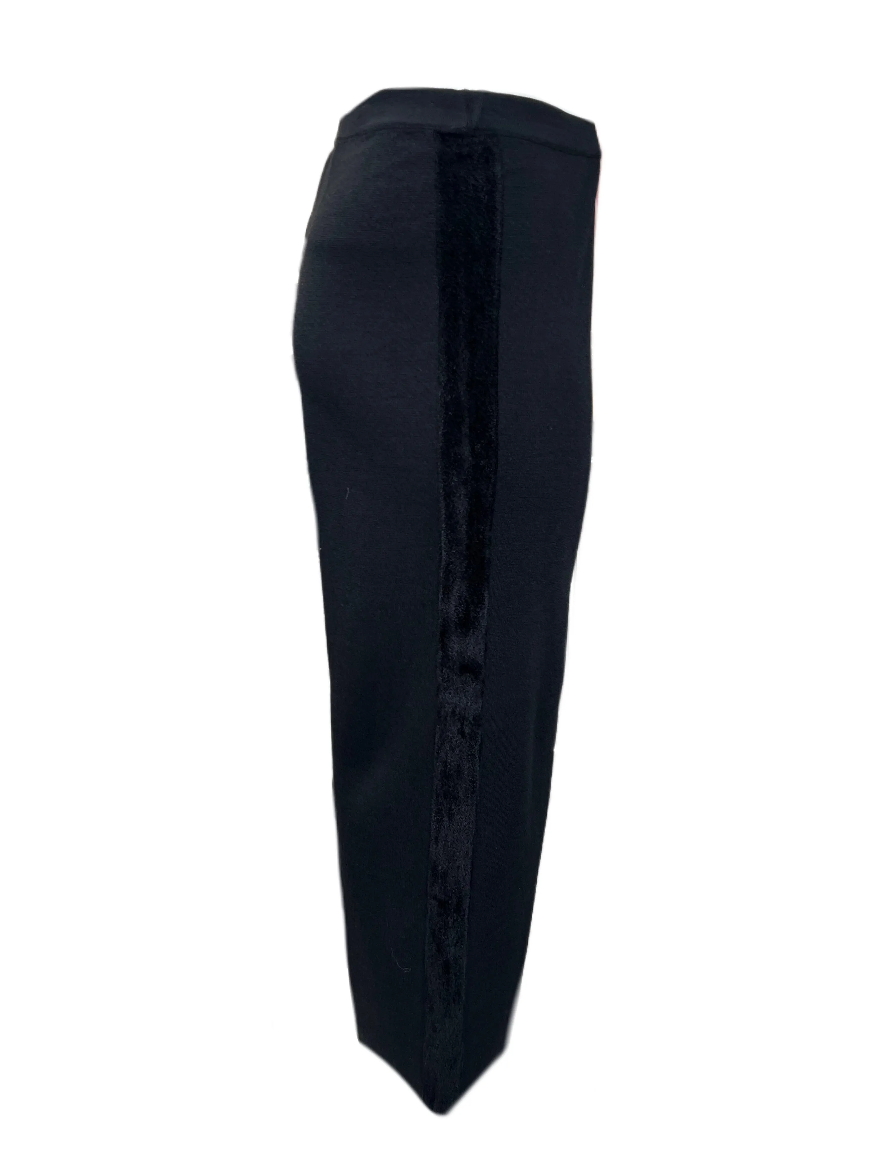 Marina Rinaldi Women's Black Udienza Knitted Pants NWT
