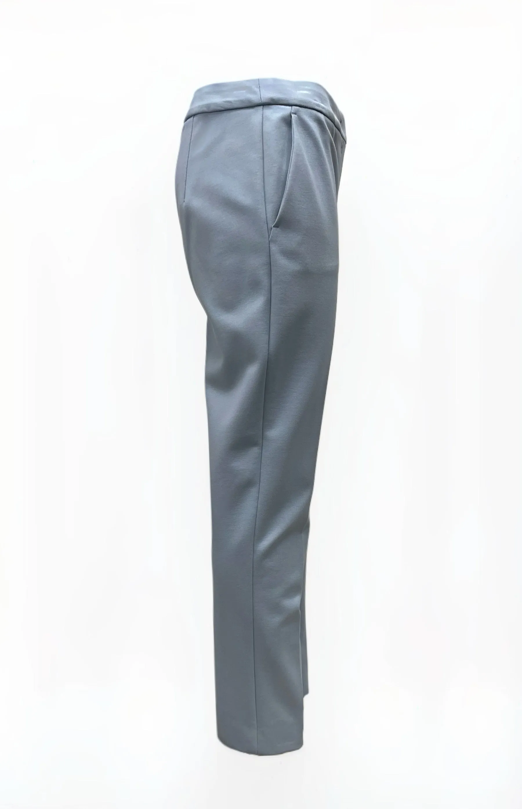 Max Mara Women's Light Blue Pegno Straight Pants NWT