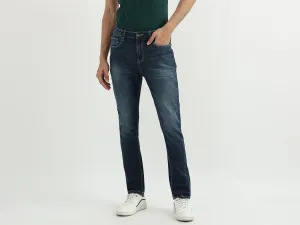 Men Solid Carrot Fit Jeans