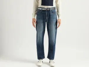Men's Solid Anti Fit Jeans