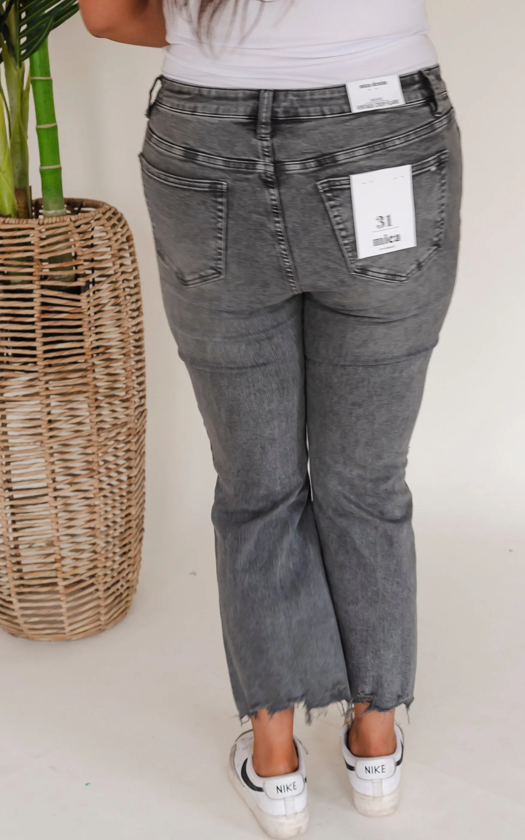 Mica - The Marlowe High Rise Vintage Flare Denim Jeans**