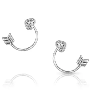 Montana Silversmiths Earring Dosy Doe Silver Arrows