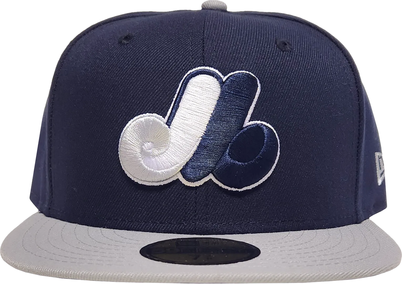 Montreal Expos New Era 59Fifty Fitted Navy Silver