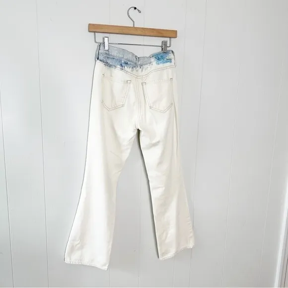 Mother Superior Jeans The Dutchie Ankle Straight Leg in Dante’s Garden  25