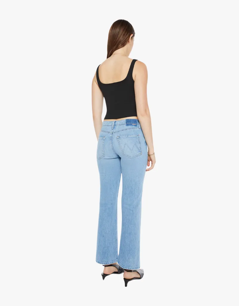 Mother The Bookie Flood Jeans in Puzzled