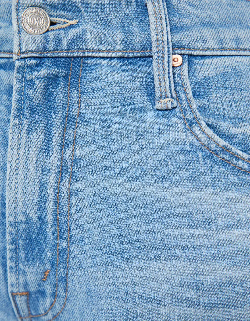 Mother The Bookie Flood Jeans in Puzzled