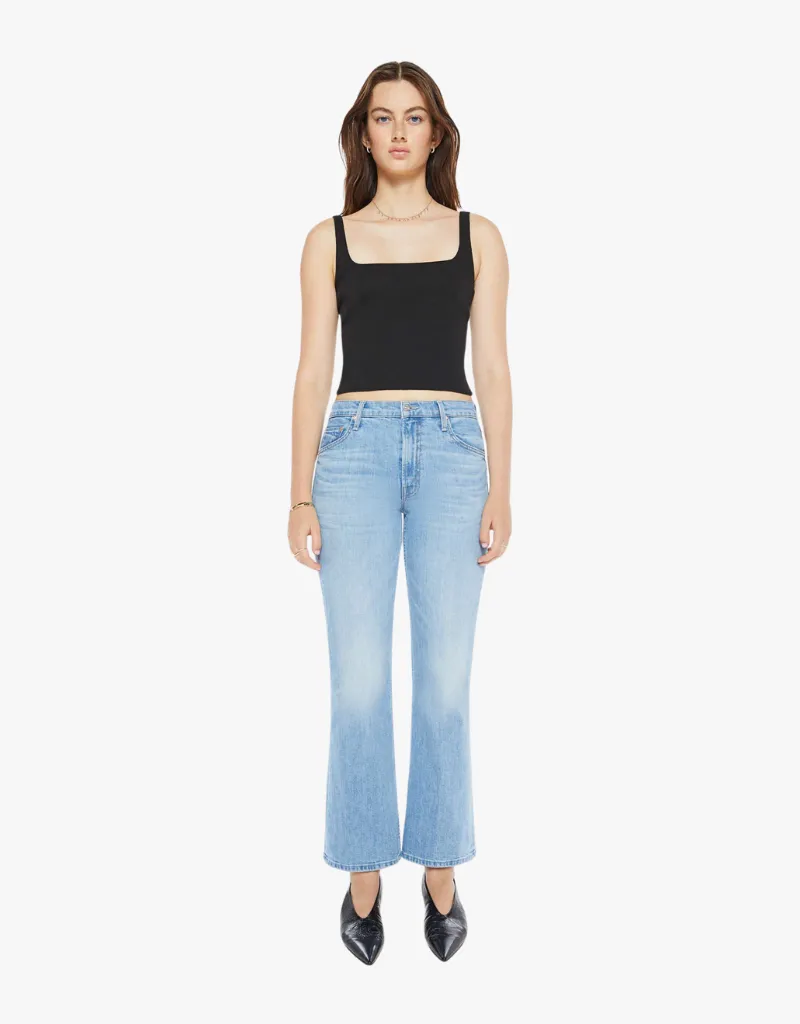 Mother The Bookie Flood Jeans in Puzzled