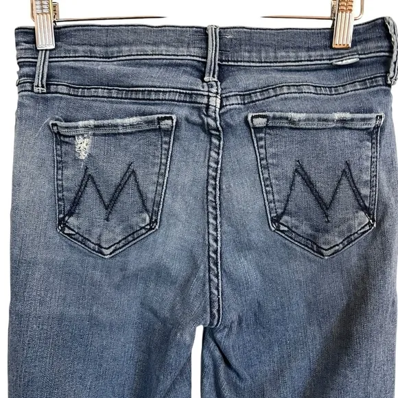 MOTHER The Rascal Ankle Chew Jeans Just Like The Ones We Used To Know Size 25