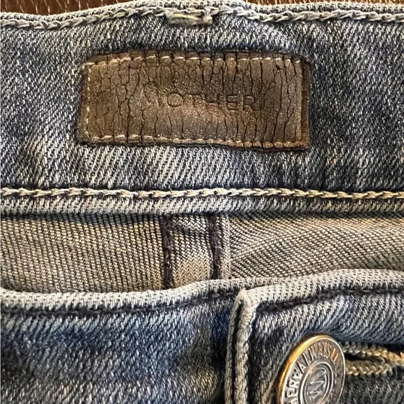 MOTHER The Rascal Ankle Chew Jeans Just Like The Ones We Used To Know Size 25
