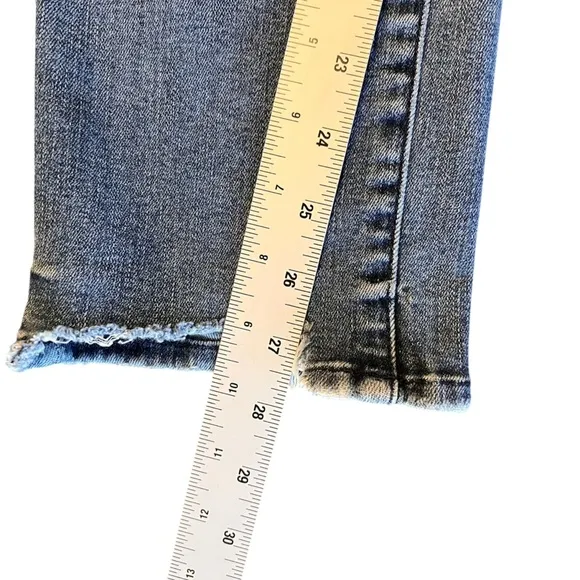 MOTHER The Rascal Ankle Chew Jeans Just Like The Ones We Used To Know Size 25