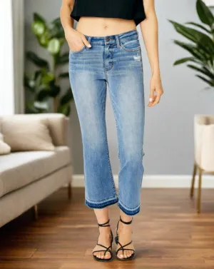 MR RELEASE HEM CROPPED JEAN BY JUDY BLUE