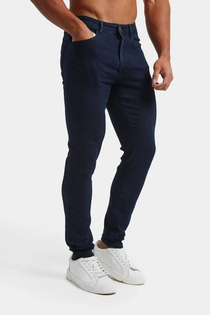 Muscle Fit Jeans in Indigo