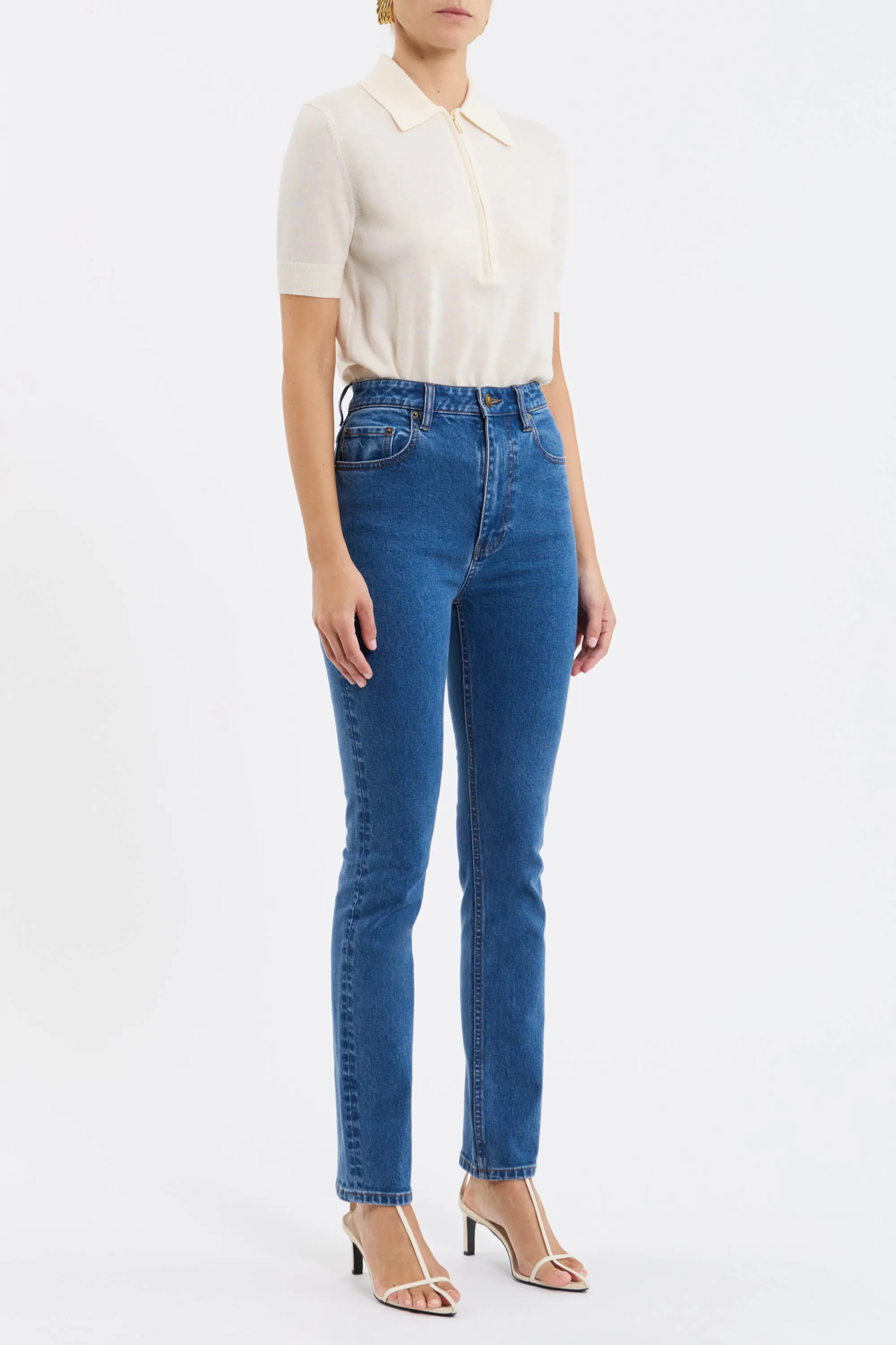 Naomie Straight Leg Jean